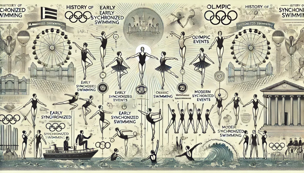 history of synchronized swimming